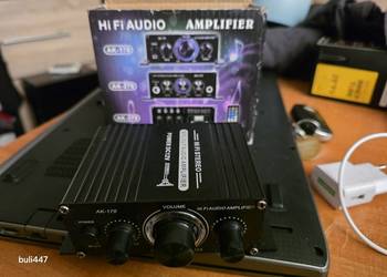 mini wzmacniacz stereo hifi 12v