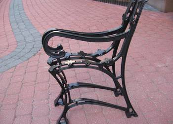 Noga aluminiowa do ławki Królewska