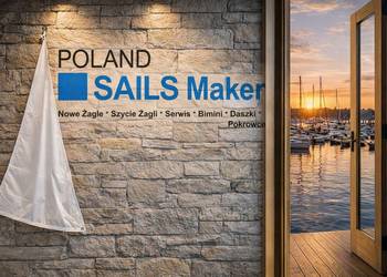 Żagiel GROT do łódki 730 / Tango 780. Sails Maker