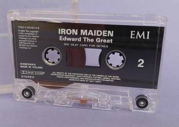 Iron Maiden – Edward The Great , 2003 Poland KASETA MAGNETOF