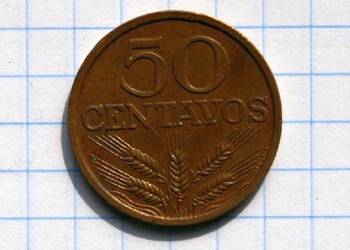 50 CENTAVOS 1977 ROK - PORTUGALIA