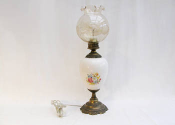 ~*   Lampka Duża Ceramiczna  * Antyk *~