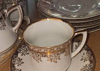 Filiżanka biało złota. Bez sygnaturki Filiżanka biało złota. Bez sygnaturki