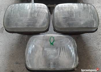 Reflektor przedni 3 szt. Zelmot Lucas Fiat 126p ST FL FSM maluch Jugosławia