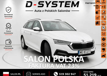 Škoda Octavia 2023Tylko Salon Polska 1Właściciel ledy ASO IV (2020-)