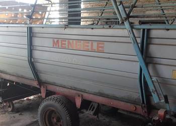 Przyczepa samozbierająjca Mengele LW200 Duo