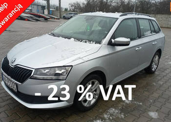 Škoda Fabia 1.0 TSI 95 KM Salon PL Serwis ASO FV23% 29 Netto Kier.wielof. …