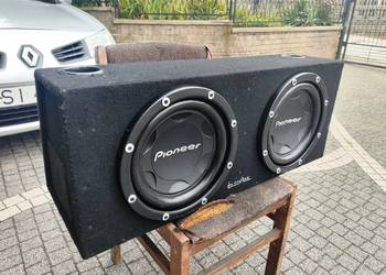 Skrzynia bassowa basowa tuba subwoofer dual 2x Pioneer TS-W306C, Wysyłka da