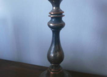 mosiężny  świecznik