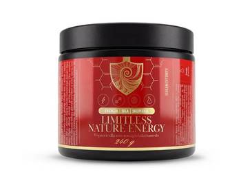 Limitless Nature Energy Suplement  w formie proszku o smaku gruszki 240 g