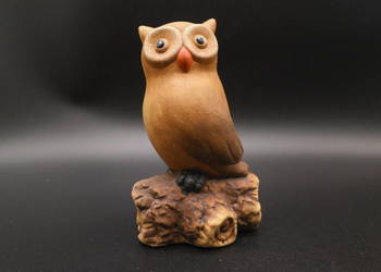 Ceramiczna figurka sowa