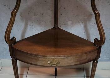 Szafka narożna z szufladą antyk W-wa