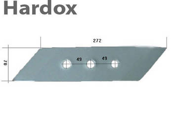 Dłuto 100hektarów HARDOX 200610/P części do pługa NIEMEYER