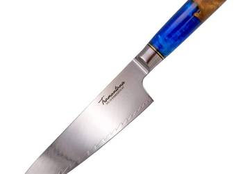 Nóż Kuchenny Tramuntana Decor Habitat Chef Stabilized Wood/Epoxy, VG10 Dam…
