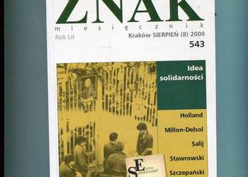 Znak Miesięcznik Rok 2000 nr 543