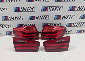 BMW 5 F11 LAMPY TYŁ KOMPLET LEWA PRAWA ORYGINAŁ LCI EU 7370347 7370348