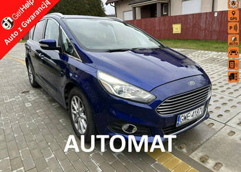 Ford S-Max Automat, asysten parkowania, nawigacja, audio Sony , drugie koł…
