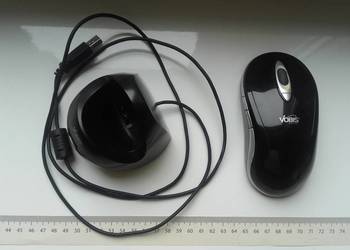 Myszka Vobis, bezprzewodowa z stacją USB, sensor optyczny, u