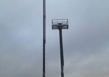 2x Zwyzka Podnosnik koszowy teleskopowy Manitou 280 TJ 28m  Haulotte