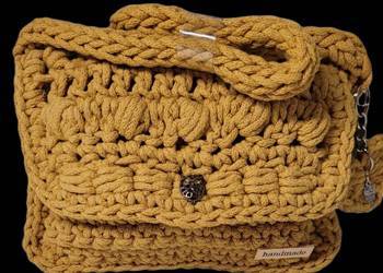 Torebka ze sznurka bawełnianego