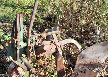 Pług jednoskibowy odwracany kubota yanmar miniciągnik