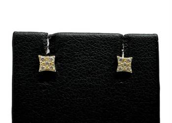 Nowe złote kolczyki pr 585 0,63g