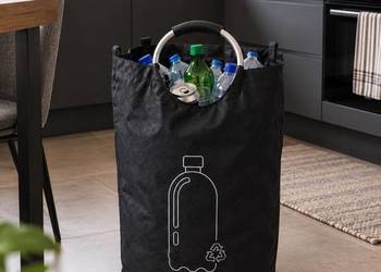 Worek składany na butelki zwrotne puszki  plastiki 82 l