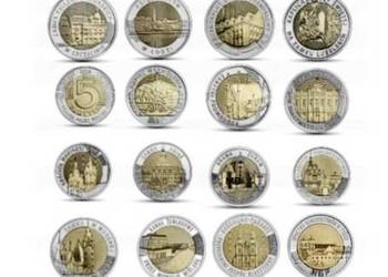 5 zł Złotych KOMPLETNY Pełny Zestaw 23 Monety Lata 2014 - 2025 INWESTYCJA