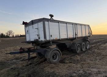 Sprzedam naczepę rolniczą wywrotkę Moessbauer + wózek dolly