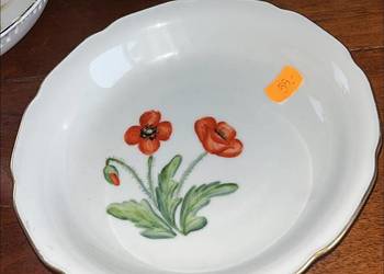 Miseczka. Maki. Bohemia.  Dekor ręcznie domalowany przez H.H.