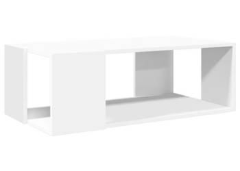 Stolik kawowy biały 895x48x30 cm materiał drewnopochodny WM-848150