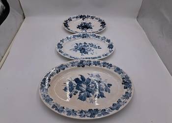 Zabytkowy talerz półmisek owalny Villeroy&Boch Dresden Brombeere 29,5x21 cm