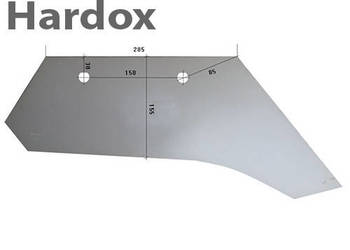 Lemiesz 300ha! HARDOX 400512/P części do pługa KYLLINGSTAD