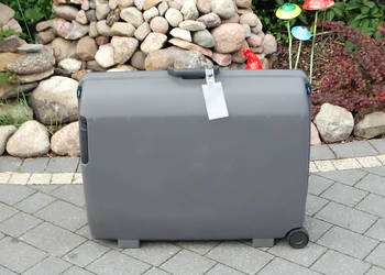 Duża walizka twarda Samsonite | Retro / Vintage | Stan idealny + akcesoria