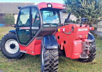 Manitou, ładowarka teleskopowa, nowe opony