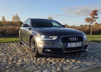 Audi A4 B8 FL 2.0 TDI 150 KM S line | Ksenon | Daytona Grey |