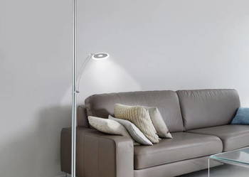 Lampa podłogowa stojąca ARTUR 3 - punktowa srebrny PaulNeuhaus - 673-55