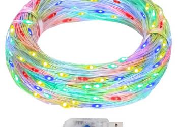 vidaXL Lampki świąteczne, 40 m, 400 kolorowych diod LED（SKU:328850）