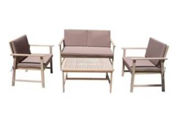 Zestaw mebli ogrodowych drewnianych Piotta