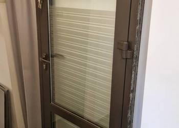 drzwi aluminiowe zewnętrzne ciepłe 90 x 200 , Zakopane
