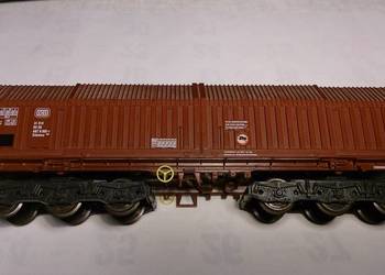 ROCO 6-osi CARGO 1:87 DB nie PKP wagon teleskopowy towarowy