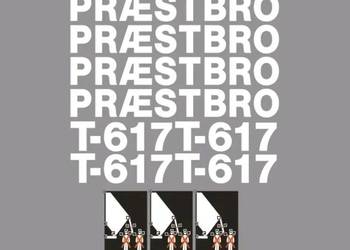 Naklejki oklejenie naklejka - PRAESTBRO T-617 Zamiennik