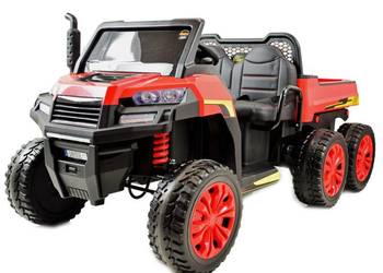 BUGGY 6 KOŁOWY DLA 2 DZIECI, WYWROTKA, MIĘKKIE KOŁA, A730c