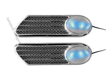 Wlot powietrza 12V kolor blue kpl.2sztuki