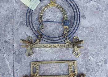 688 Gong sanki półka wieszak mocowanie mechanizmu starego zegara