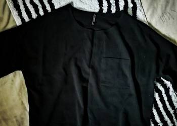 STRADIVARIUS bluzka materiał strukturalny Oversize luźniejsz