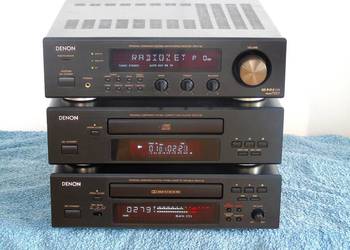 Wieża Denon Amplituner RDS CD Mag  AUX PHONO. DOSTAWA