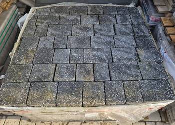 Kostka Brukowa Bergamo Piatto 4 cm Lux Grafit Jadar II gatunek Hit !