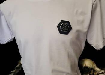 T-shirt męski Philipp Plein Classic - małe logo, rozmiar XL nowość