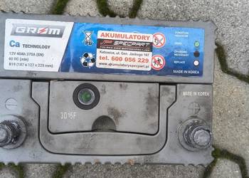 Akumulator Grom 12v 40ah 370a